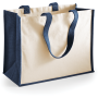 Printers' jute classic shopper Navy One Size