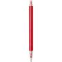 Spectrum balpen van gerecycled aluminium (blauwe inkt) - Rood
