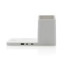 Ontario RCS gerecycled plastic & bamboe 15W 3 in 1 lader, wit