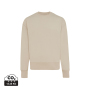 Iqoniq Kruger relaxed recycled cotton crew neck, desert (M)