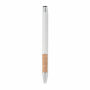 VERIA - Pen van aluminium en kurk - Wit
