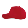 Katoenen Kinderpet - 5 Panelen Cherry Red One Size