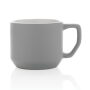 Keramische moderne mok 350 ml, grijs
