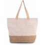 Rustieke shopper/reistas Patriot Blue / Natural One Size