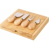 Bamboo cheese board Zea brown