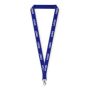 Polyester lanyard met reflecterende draden