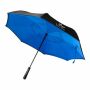 Pongee paraplu Constance blauw