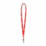 Polyester tubulaire keycord met metalen klem