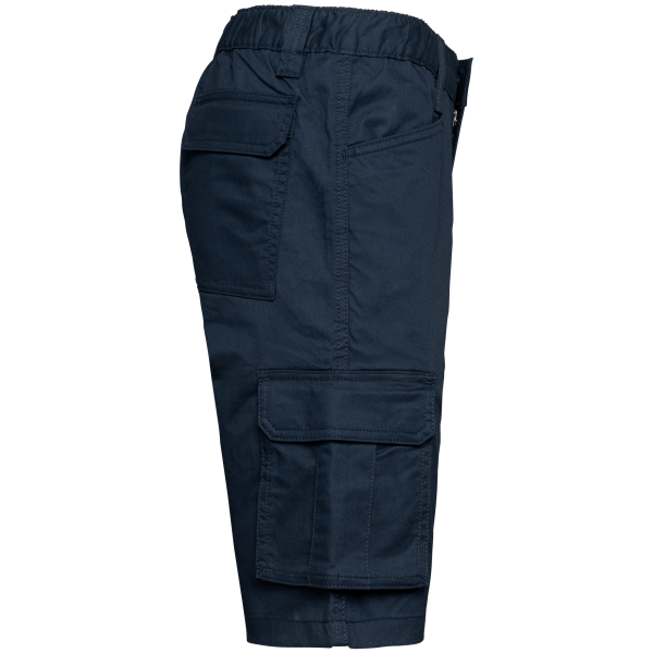 Ecologische heren bermuda met meerdere zakken Navy M Ecologische heren bermuda met meerdere zakken Navy M