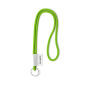 Polyester 2-kleurige koord-lanyard met full color label