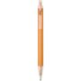 Spectrum balpen van gerecycled aluminium (blauwe inkt) - Oranje