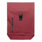 LAPTOSA - Laptop 15" rolltop PU rugzak - Bordeaux