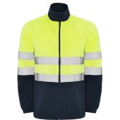 navy blue/fluor yellow