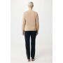 IQONIQ Denali gerecycled katoen sweater ongeverfd, heather brown (XXXL)