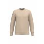 Gerecycled uniseks sweater met ronde hals light sand XS Gerecycled uniseks sweater met ronde hals light sand XS