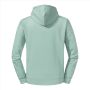 Russell Men Authentic Hooded Sweat, Eucalyptus Green, XS