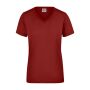 Ladies' Workwear T-Shirt wine XL