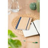 Notitieboek Dorita | Bamboe | A5 | Gelinieerd - zwart