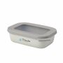 Mepal Cirqula Multikom rechthoekig 500 ml Lunchbox - wit