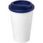 Americano® Eco 350 ml gerecyclede drinkbeker - Wit/Blauw