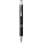 Aluminium balpen Delia zwart