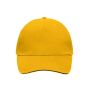 5 Panel Sandwich Cap gold-yellow/navy