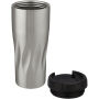 Waves koperen vacuüm geïsoleerde beker 450 ml - Zilver