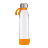 oranje, zilver, transparant