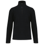 Enzo - Fleece met ritskraag Black 4XL