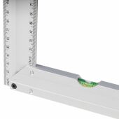 Aluminium winkelhaak Camila zilver