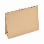 CALENDOO - Bureaukalender met memoblok - Beige