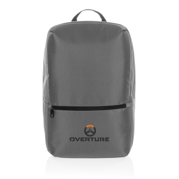 Impact AWARE™ 1200D Minimalist 15.6 inch laptop backpack, anthracite, blue Impact AWARE™ 1200D Minimalist 15.6 inch laptop backpack, anthracite, blue