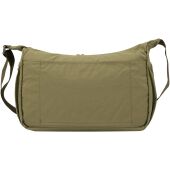 Calli 13" GRS laptoptas van gerecycled nylon - Bosgroen