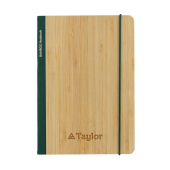 Scribe bamboe A5 Notitieboek, groen