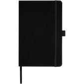 Honua A5 notitieboek van gerecycled papier met gerecyclede PET cover - Zwart