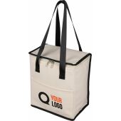 Gerecyclede PU koeltas Adira zwart