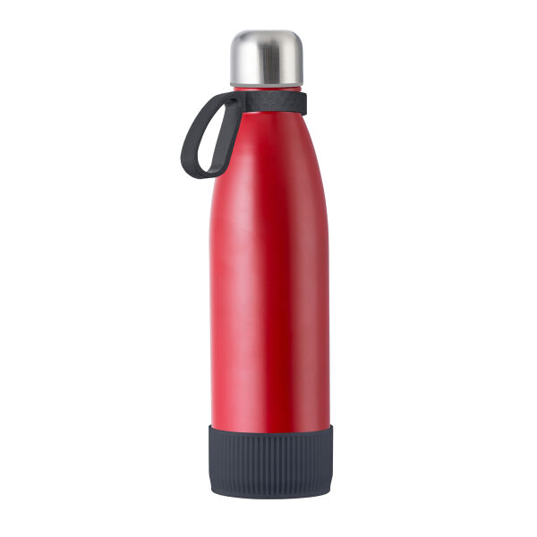 Fles RETUMBLER-myTOULON - donkergrijs, rood Fles RETUMBLER-myTOULON - donkergrijs, rood