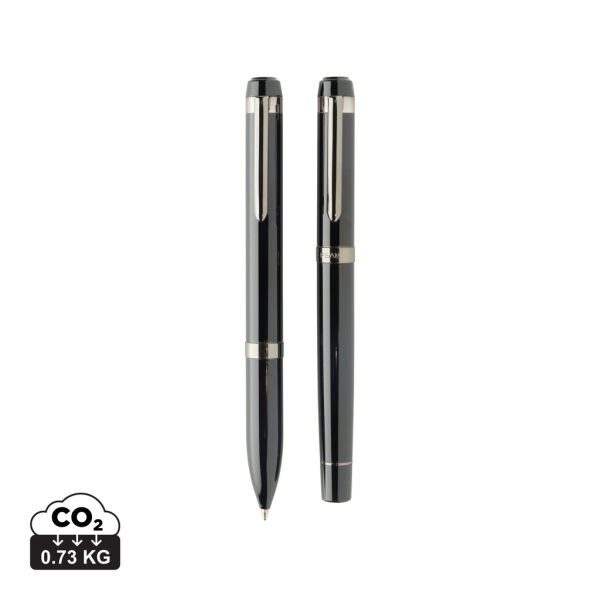 Swiss peak OSLO recycled stainless steel deluxe pen set Swiss peak OSLO recycled stainless steel deluxe pen set