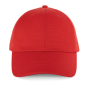 Canvaskatoenen pet met 6 panelen - K-up Gold Label Crimson Red One Size