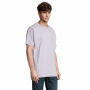 BOXY MEN - BOXY OVERSIZE T-SHIRT HEREN - L - Lila