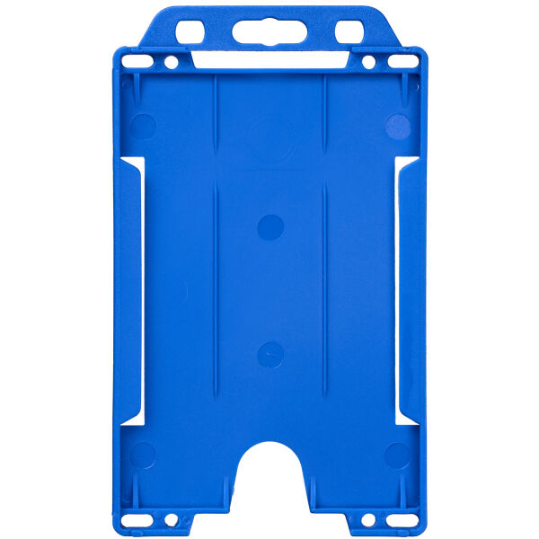 Pierre recycled plastic card holder - Blue