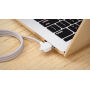 Urban Vitamin Stockton 65W gerecycled TPE/PET magn. kabel, wit