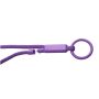 Tubyard lanyard met gerecycleerde plastic buis - Paars