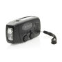 RescueWave noodradio van RCS gerecycled plastic, zwart