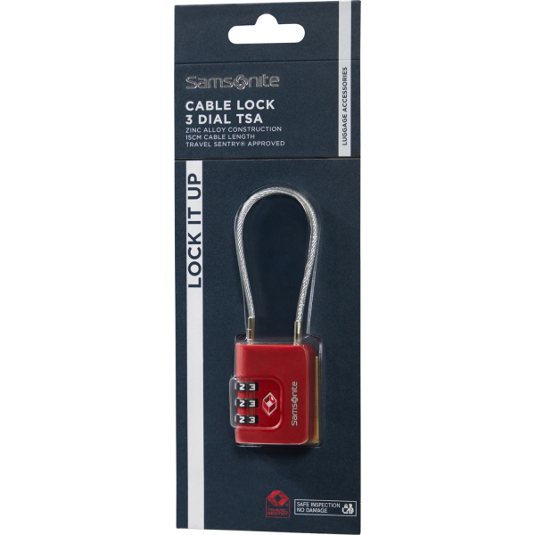 Samsonite Ta Revolution Cablelock 3 Dial Tsa Samsonite Ta Revolution Cablelock 3 Dial Tsa