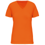 Dames-T-shirt BIO150 IC V-hals Orange XS