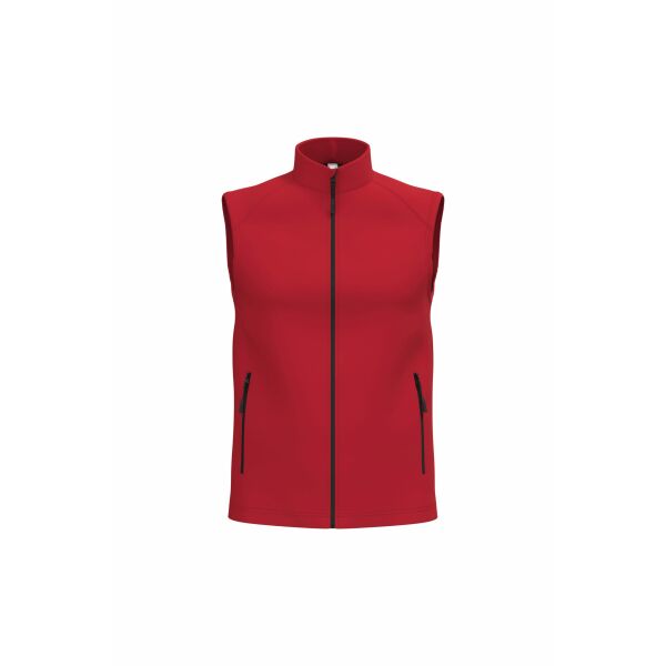 2-laagse uniseks softshell bodywarmer red 3XL 2-laagse uniseks softshell bodywarmer red 3XL