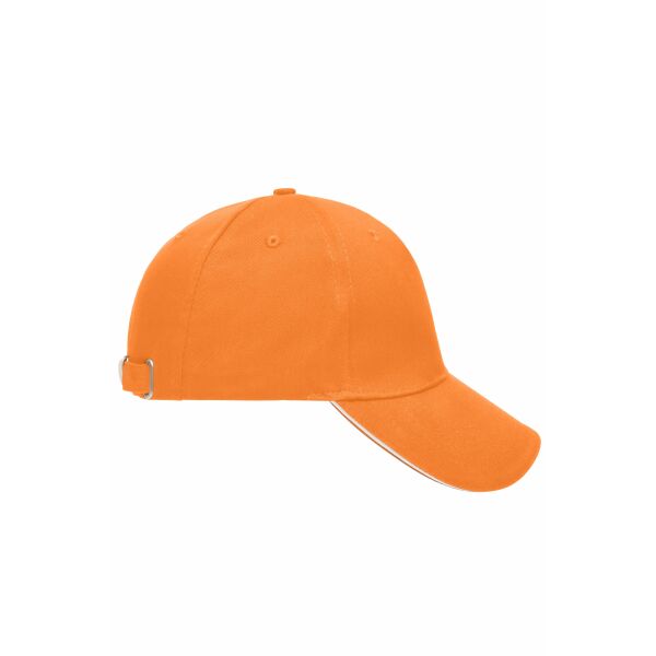 5 Panel Sandwich Cap orange/white one size 5 Panel Sandwich Cap orange/white one size