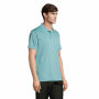 PITCHER - PITCHER UNISEX POLO - XXL - Pool Blue