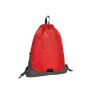 drawstring bag STEP red
